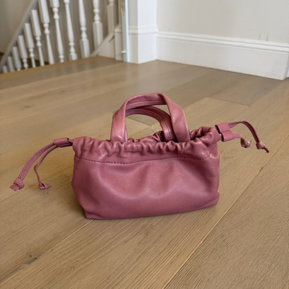 Madewell The Piazza Mini Crossbody Bag in dusty rose